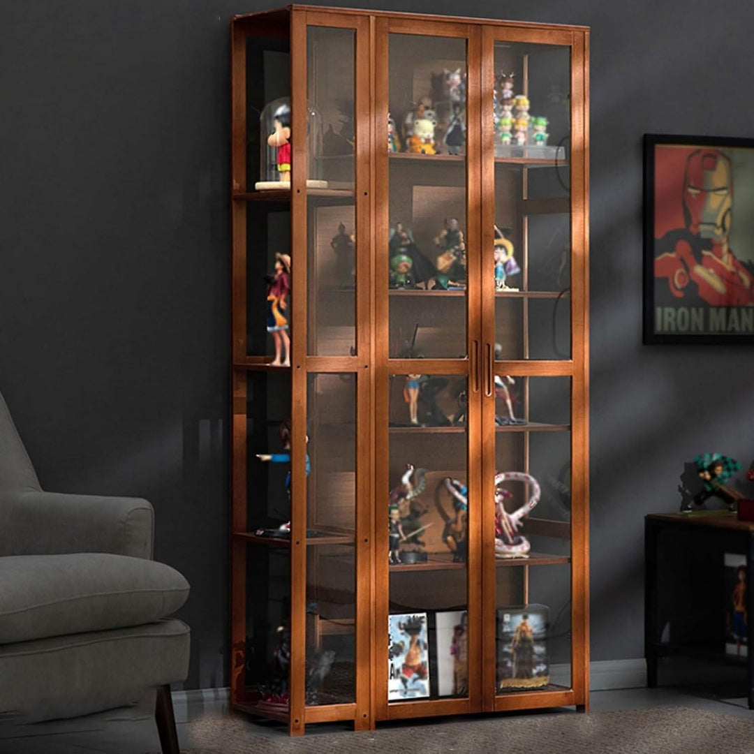 Vitrine 85 x 32 x 171 cm noir