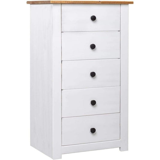 Buffet pratique sur roulettes en bois