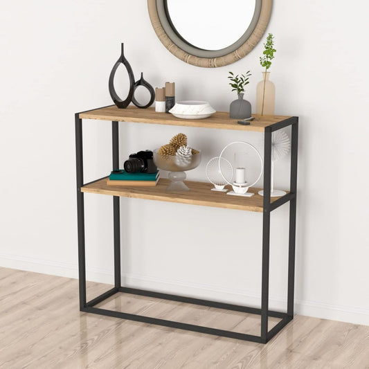 Console gris clair en acier pour chambre