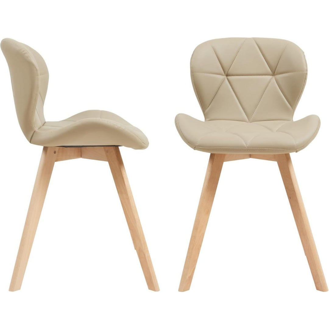 Chaise style classique creme 52 x 47 x 78 cm