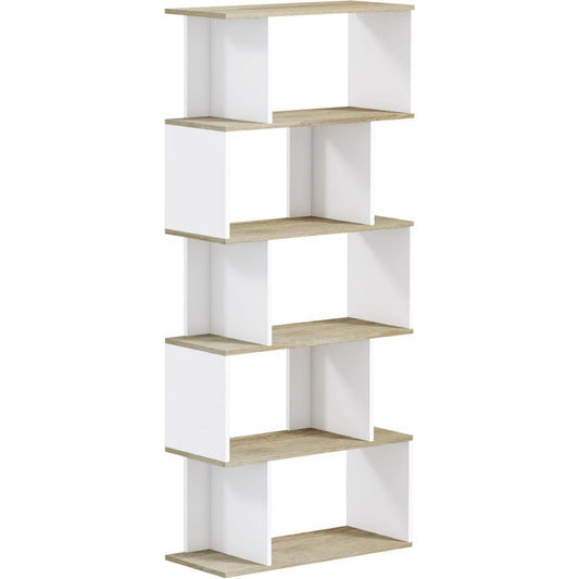 Gris clair bibliotheque style industriel, 70 x 29.5 x 163cm