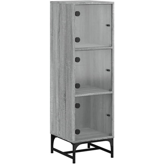 Buffet piece maitresse traditionnel gris