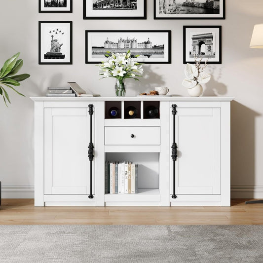 Buffet gris clair entretien facile