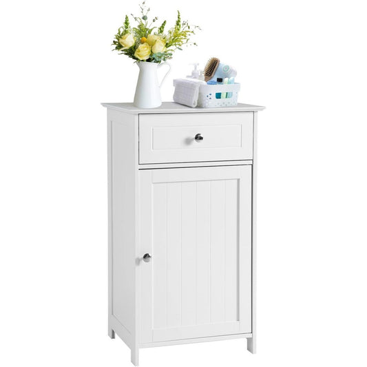Meuble de rangement gris clair robuste 43 x 34 x 77 cm
