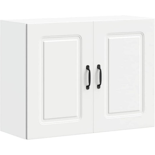 Meuble de rangement armoire colonne gris clair